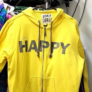 Peace Love World hoodie